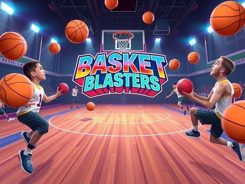Basket Blasters VR Game Cover